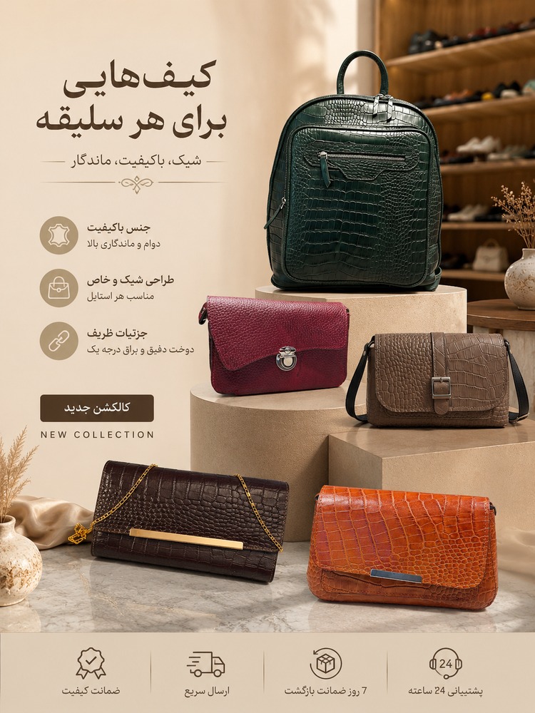 فروش ویژه کیف چرم